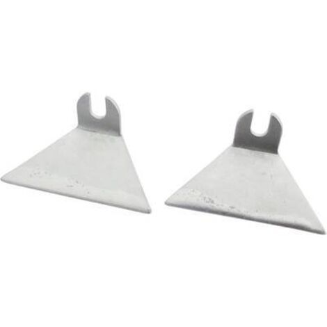 TOOLCRAFT PANNE DE FER À SOUDER PLAT TAILLE DE LA PANNE 30 MM LONGUEUR DE LA PANNE 18 MM CONTENU 1 PAIRE(S) TO-6897084 (1/3)