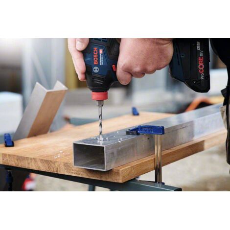 Bosch Accessories 2x Forets Hélicoïdaux HSS PointTeQ (pour Métal, 2 X