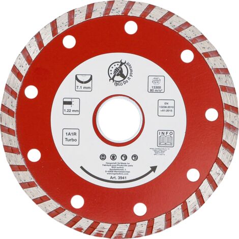 FORCE HOMME TURBO DISQUE À TRONÇONNER 115 MM, 3941 (1/3)