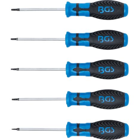 BGS 7846 | Jeu De Tournevis | Profil T (pour Torx) T10 - T40 | 7 Pièces