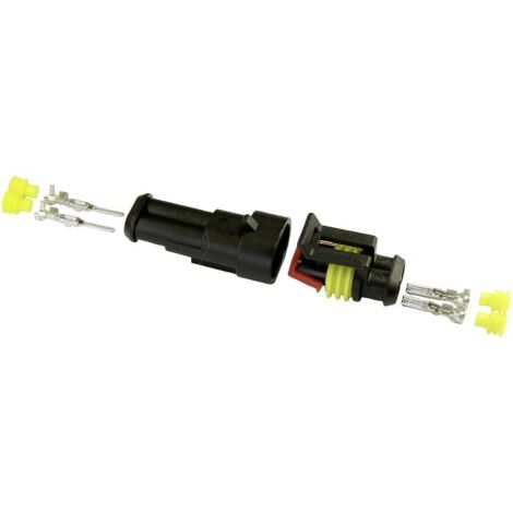 BAAS Set Superseal série AMP-Superseal 1.5mm Nbr total de pôles 2 Pas: 6 mm ES12 1 pc(s) (1/2)