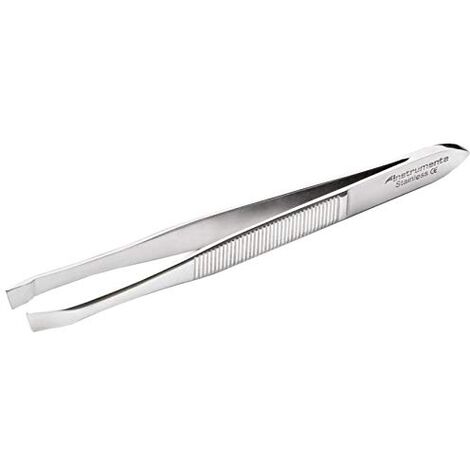 Pince à épiler TS-10 En Acier Inoxydable - Pointe Pointue De 12 Cm, Idéale Pour Les Travaux De Précision