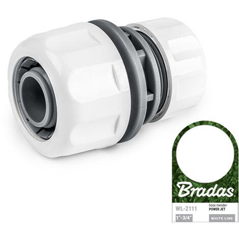 RACCORD RAPIDE RÉDUCTEUR RÉPARATEUR POUR TUYAU 1 X 3/4 BRADAS (1/4)