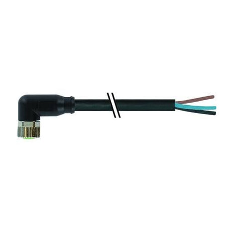 MURR ELEKTRONIK 7000-08101-6110200 CONNECTEUR NON CONFECTIONNÉ POUR CAPTEURS/ACTIONNEURS 2.00 M NOMBRE DE PÔLES: 4 1 PC(S)