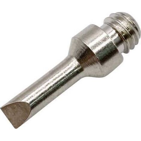 TOOLCRAFT T02 PANNE DE FER À SOUDER FORME DE BURIN TAILLE DE LA PANNE 7 MM LONGUEUR DE LA PANNE 22 MM CONTENU 1 PC(S) (1/2)