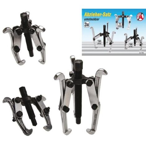 BGS TECHNIC 7730 LOT DE 3 EXTRACTEURS DE ROULEMENTS