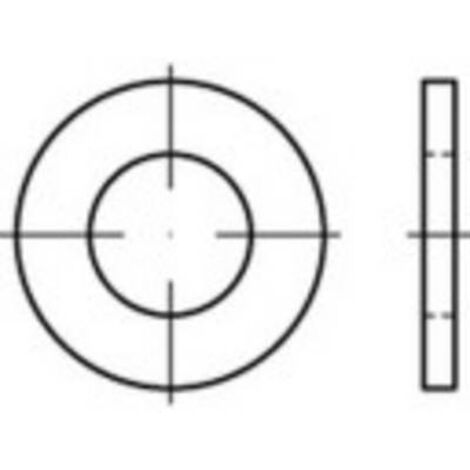 Rondelle 6.4 mm 12 mm acier étamé par galvanisation 100 pc(s) TOOLCRAFT 147812 Q14695 (1/2)