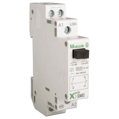 EATON STROMSTOSSSCHALTER 12VAC/16A/1S Z-S12/S EATON (INSTALLATION) 265266 (1/2)