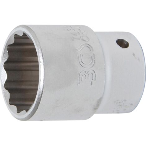 BGS Douille à douze pans entraînement carré intérieur 20 mm (3/4") SW 32 mm - 7432