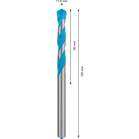 Foret MultiConstruction Expert CYL-9 Bosch 11 x 90 x 150 mm - 2608900630