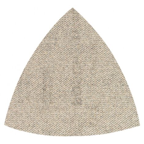 GRILLE ABRASIVE POUR PONCEUSE DELTA BOSCH ACCESSORIES EXPERT M480 2608900716 NON PERFORÉ GRAIN NUM 80 (L X L) 93 MM X 93 MM 5 PC (1/5)
