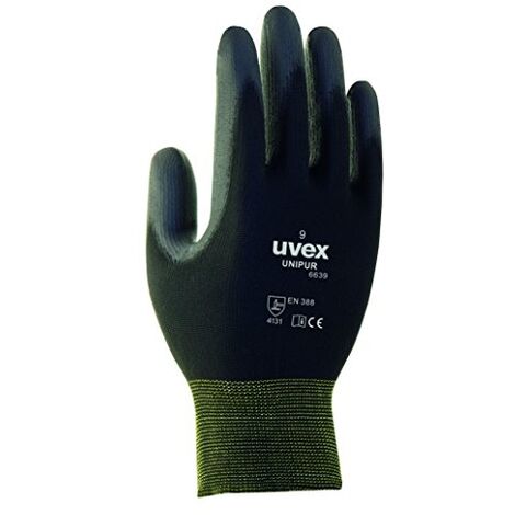 UVEX 60248 10 UNIPUR 6639 GANTS DE SÉCURITÉ, TAILLE: 10, NOIR