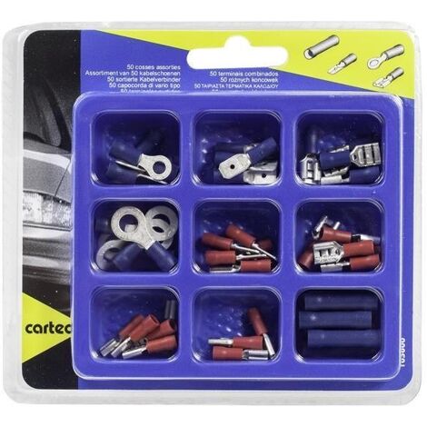 CARTEC BOÎTE DE 50 COSSES ASSORTIES 103600