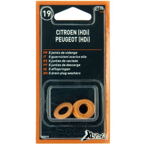 10 Joints D'injecteur En Cuivre - Diamètre Intérieur 7,8 Mm, Extérieur 14,90 Mm - Référence 81905