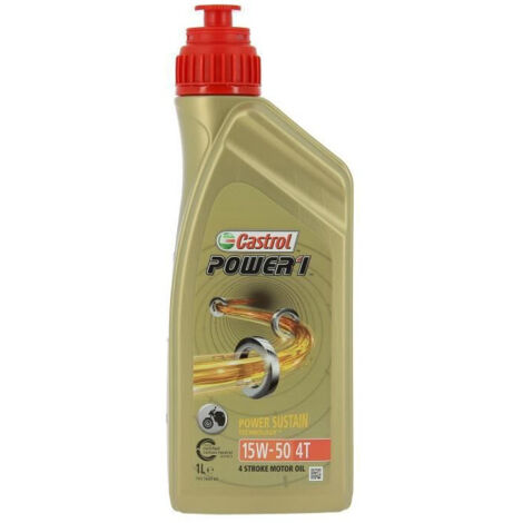 CASTROL POWER 1 4T 15W-50 1L (1/3)