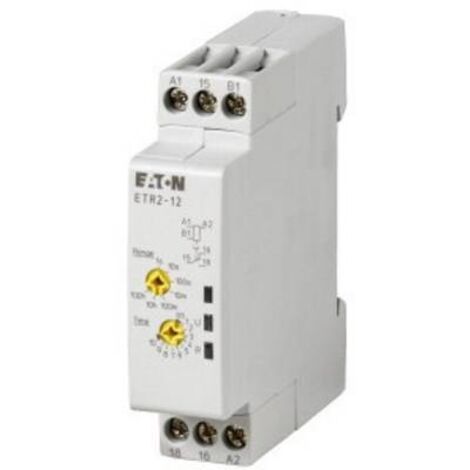 EATON ELEKTRON.ZEITRELAIS 0,5S-100H RÜCK.VERZ. ETR2-12 EATON (MOELLER) 262686 (1/2)