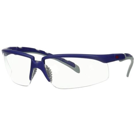 3M S2001AF-BLU LUNETTES DE PROTECTION AVEC PROTECTION ANTI-BUÉE BLEU, GRIS DIN EN 166 (1/4)