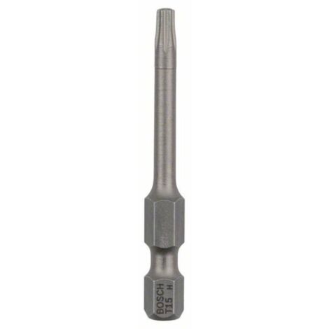 BOSCH 2607001634 EMBOUT DE VISSAGE T15 49 MM ENTRAÎNEMENT ISO 1173 E6.3 QUEUE SIX-PANS MÂLE 1/4
