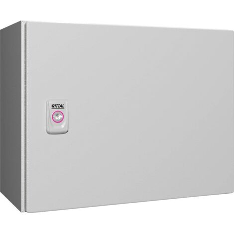 ARMOIRE DE COMMANDE RITTAL AX 1031.000 1031000 380 X 300 X 210 TÔLE DACIER GRIS CLAIR (RAL 7035) 1 PC(S) (1/2)