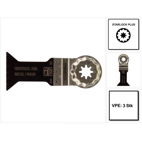 Lame de scie E-Cut UniversalSLP 44x60mm VE 3 Fein