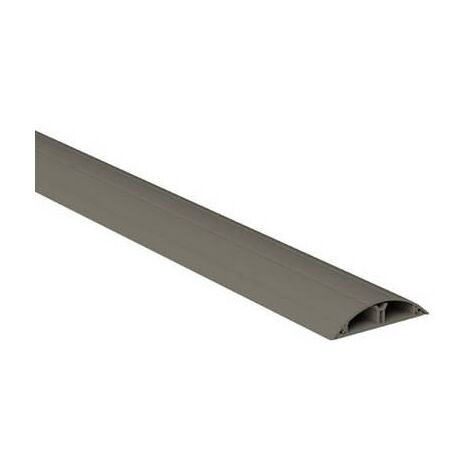 Goulotte de plancher GGK 1,5m grise, Passage de cable au sol