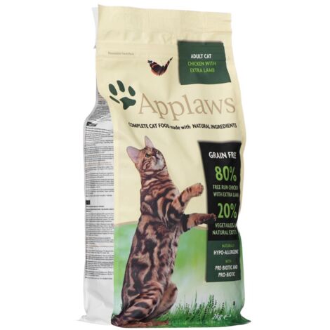APPLAWS POULET/AGNEAU CROQUETTE POUR CHAT 2 KG 9103308 (1/3)