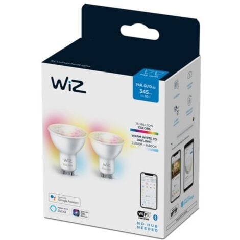 Ampoule led GU10 4.9W 2700k-6500K 345 lm wifi WIZ