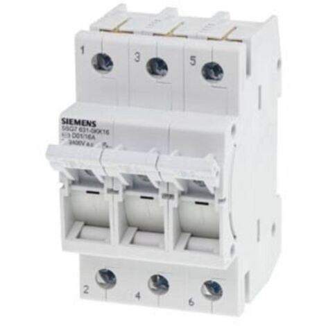 SIEMENS IS MINIZED 16A 400V 3P 5SG7631-0KK16 SIEMENS INDUS.SECTOR 5SG76310KK16 (1/4)