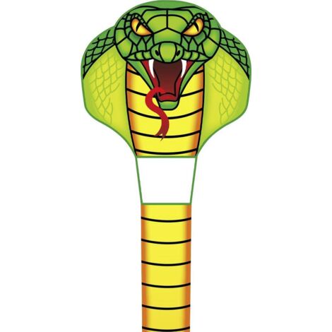 ECOLINE CERF-VOLANT EMERALD COBRA KITE ENVERGURE (DÉTAILS) 670 MM FORCE DU VENT SUPPORTÉE 2 - 5 BFT 102199 (1/4)