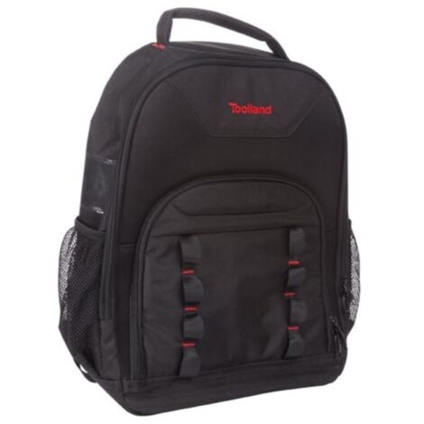 Sac à dos pour outils 38x50x20 cm – 600D polyester – Compartiment pour ordinateur portable 15.6" – Poches de rangement latérales – Toolland (1/5)