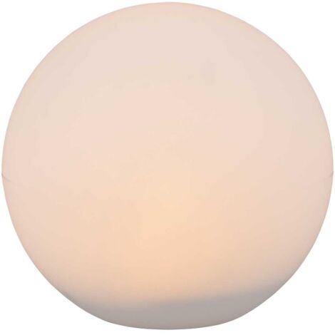REALITY MELO LAMPE BOULE SOLAIRE À LED AVEC 1 AMPOULE, TÉLÉCOMMANDE, CHANGEMENT DE COULEUR 28 X 30 CM R55326901 (1/5)