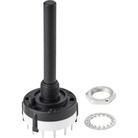 TRU COMPONENTS TC-9415608 SR26E4712-R-50 Commutateur rotatif 250 V 150 mA 12 x 30 ° 1 pc(s) Y320752 (1/5)