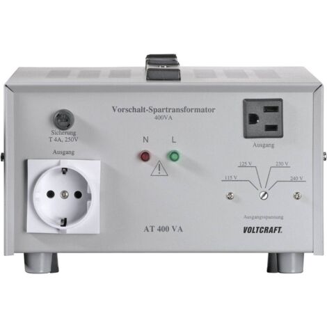 TRANSFORMATEUR ADDITIONNEL AT-400 NV VOLTCRAFT (1/2)