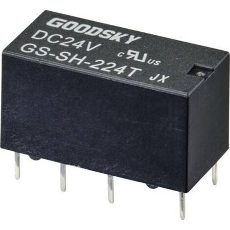 GOODSKY GS-SH-224T RELAIS POUR CIRCUITS IMPRIMÉS 24 V/DC 2 A 2 INVERSEURS (RT) 1 PC(S) TUBE 2347598 (1/3)