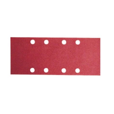 BOSCH 2609256A80 FEUILLES ABRASIVES POUR PONCEUSES VIBRANTES 93 X 185 NOMBRE DE TROUS 8 GRAIN 40 LOT DE 10 FEUILLES