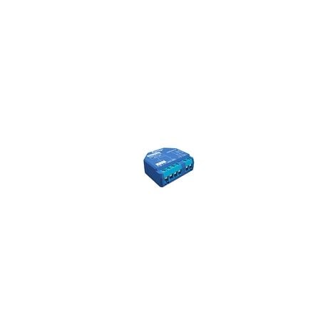 SHELLY 1 PLUS INTERRUPTEUR WI-FI DOMOTIQUE BASSE COST ALEXA ET GOOGLE, CONTACT PROPRE 3800235265000