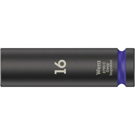 WERA 8790 C IMPAKTOR DEEP 05004833001 6 PANS INTÉRIEURS DOUILLE 21 MM 1/2 (12.5 MM) (1/5)