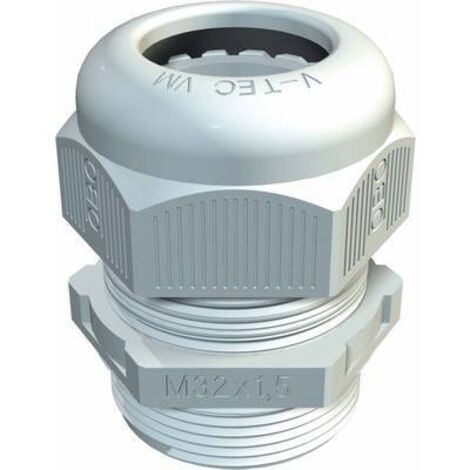 OBO Bettermann 2022870 Presse-étoupe 1.5 mm plastique, PA gris clair 1 pc(s) R330581