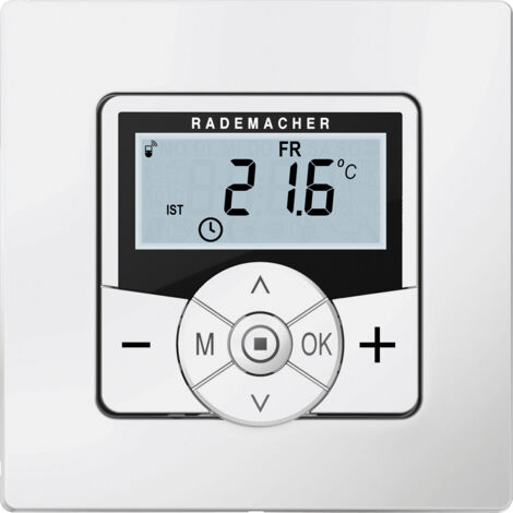 RADEMACHER 9485-1 THERMOSTAT D'AMBIANCE SANS FIL POUR RADIATEUR ET CHAUFFAGE AU SOL (1/5)