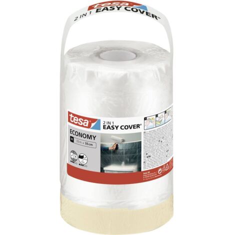 tesa Easy Cover Economy 56576-00000-00 Film de masquage (L x l) 33 m x 55 cm 1 set W695042