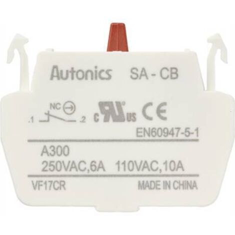 TRU COMPONENTS SA-CB ÉLÉMENT DE CONTACT 1 NF (R) 110 V, 250 V 1 PC(S) TC-9860220 (1/2)