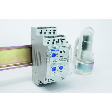 Theben Luna 110 Plus AL blanc interrupteur crépusculaire (1/3)