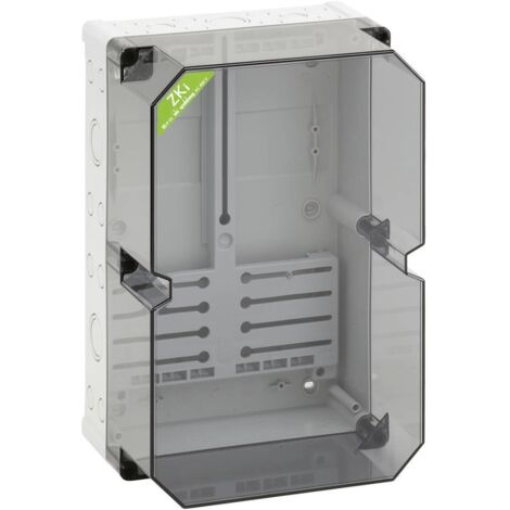 SPELSBERG ZÄHLER-LEERGEHÄUSE 400V TRANSP. IP54 ZKI 1 74900101 (1/2)