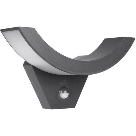 MACLEAN MCE290 GR LAMPE LED AVEC CAPTEUR DE MOUVEMENT INFRAROUGE 800LM 10W IP54 (GRIS) (1/5)