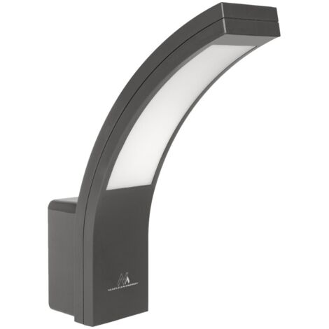 MACLEAN MCE343 LAMPE À LED LAMPE DE FAÇADE APPLIQUE EXTÉRIEURE 10W 800LM IP54 4000K BLANC (MCE343 GR) (1/5)