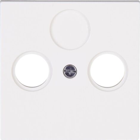 KOPP 490929005 BLANC PLAQUE DE COMMUTATION ET OBTURATEUR (1/2)