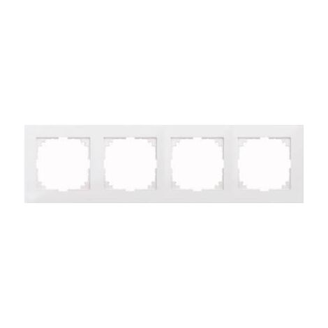 MERTEN MEG4040-3625 BLANC PLAQUE DE COMMUTATION ET OBTURATEUR (1/2)