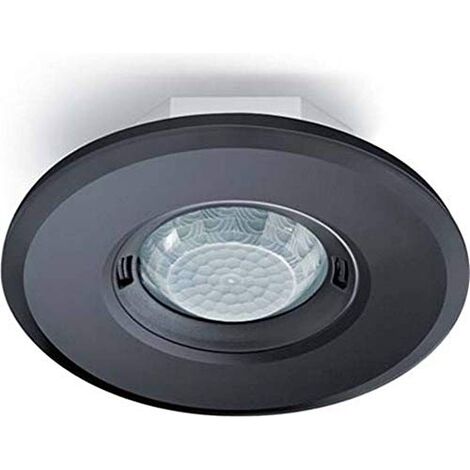 ESYLUX EP10428074 ENCASTRÉ DÉTECTEUR DE MOUVEMENTS 360 ° NOIR IP20 (1/2)
