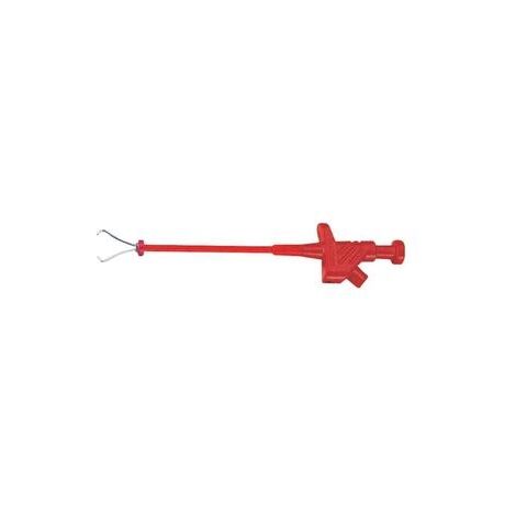 Jeu Hirschmann KLEPS 30 Pince crocodile fine grippe fils enfichable 4 mm CAT I 