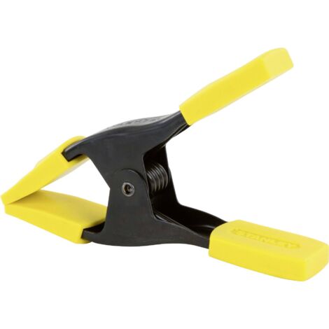 Stanley – Pince de serrage à ressort 50 mm – Corps en acier trempé – Ressort durci à froid – Poignée ergonomique pour maintien sécurisé - D899671